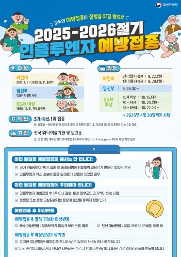 거제시, 어린이 인플루엔자 집중 접종...