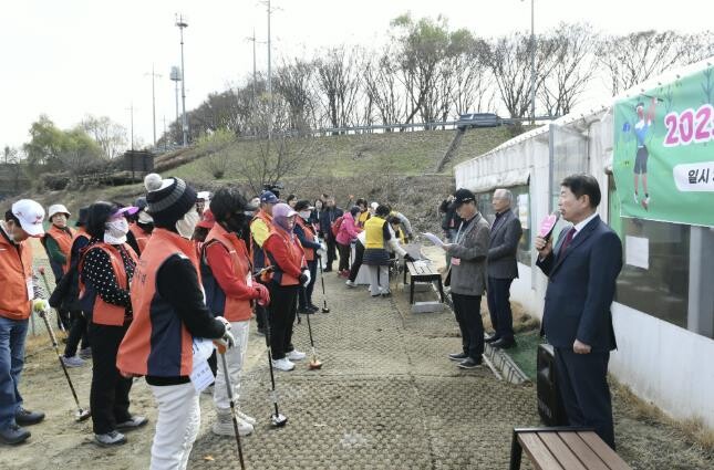 구리시 경로당 동호회 친선 파크골프 ...