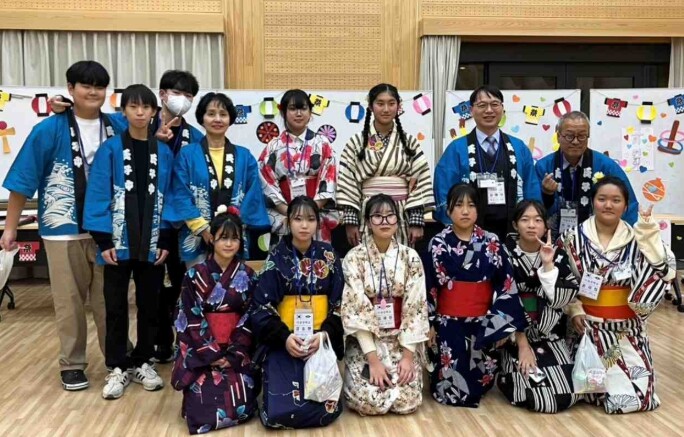 이천시 중학생, 일본 고카시 방문…국...